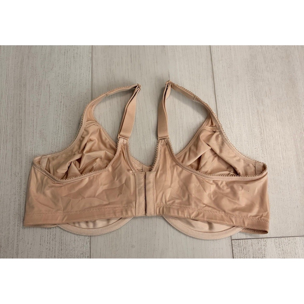 Wacoal 855192 Basic Beauty Full Figure Seamless Bra Size 44D - Nude - Picture 2 of 3